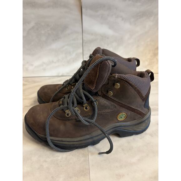 Timberland White Ledge Waterproof Women Hiking Shoes - Dark Brown, Size 7.5M US - Picture 3 of 7